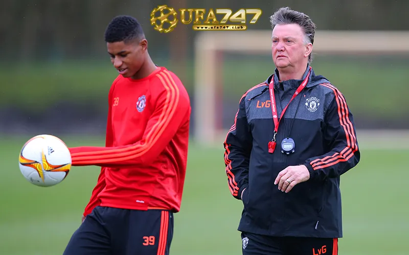 Marcus Rashford Louis van Gaal